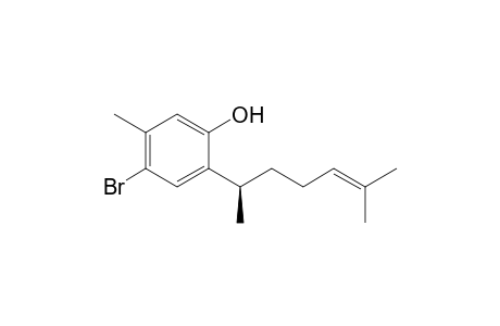 Phenol, 4-bromo-2-(1,5-dimethyl-4-hexenyl)-5-methyl-, (R)-