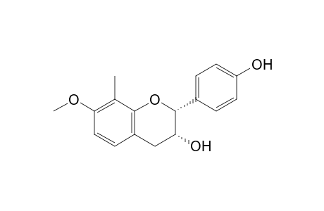 TUPICHINOL-A;(2R,3R)-3,4'-DIHYDROXY-7-METHOXY-8-METHYLFLAVAN