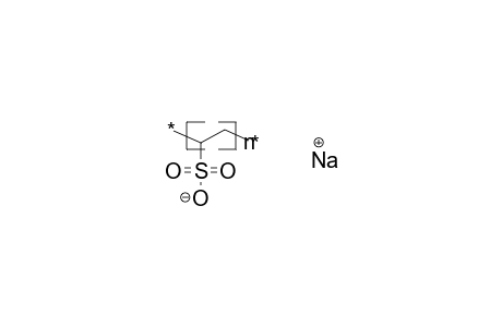 Poly(sodium ethylenesulfonate)