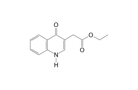 1,4-dihydro-4-oxo-3-quinolineacetic acid, ethyl ester