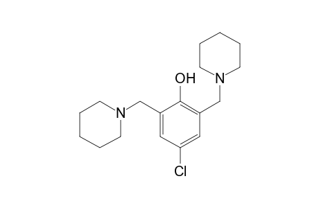 2,6-bis[(1-piperidyl)methyl]-4-chlorophenol