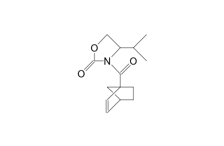 (4S)-Isopropyl-3-([3R,4R,6R]-bicyclo(2.2.1)hept-2-en-4-carbonyl)-2-oxazolidinone