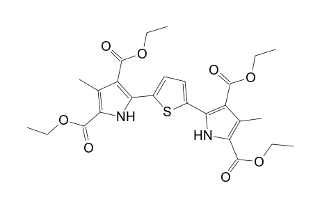 5-[5-(3,5-dicarbethoxy-4-methyl-1H-pyrrol-2-yl)-2-thienyl]-3-methyl-1H-pyrrole-2,4-dicarboxylic acid diethyl ester