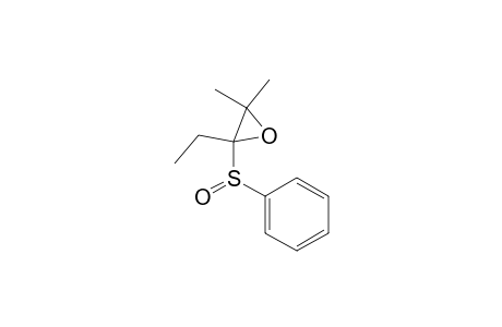 Oxirane, 2-ethyl-3,3-dimethyl-2-(phenylsulfinyl)-