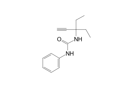 1-(1,1-diethyl-2-propynyl)-3-phenylurea