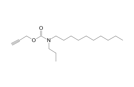 Carbonic acid, monoamide, N-propyl-N-decyl-, propargyl ester