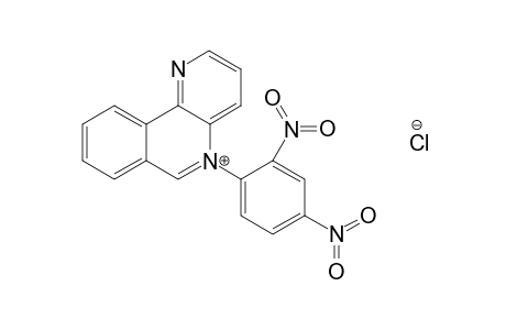5-(2,4-dinitrophenyl)benzo[c]-1,5-naphthyridinium chloride