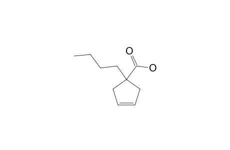 1-Butylcyclopent-3-ene-carboxylic-acid