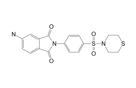 5-AMINO-2-[4-(THIOMORPHOLINO-SULFONYL)-PHENYL]-ISOINDOLINE-1,3-DIONE;LASSBIO-1441