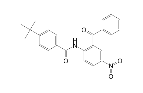 N-(2-Benzoyl-4-nitrophenyl)-4-tert-butylbenzamide