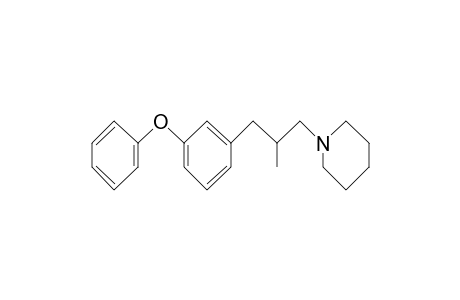 Piperidine, 1-[2-methyl-3-(3-phenoxyphenyl)propyl]-