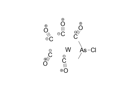 Tungsten chloro(dimethyl)arsane pentacarbonyl