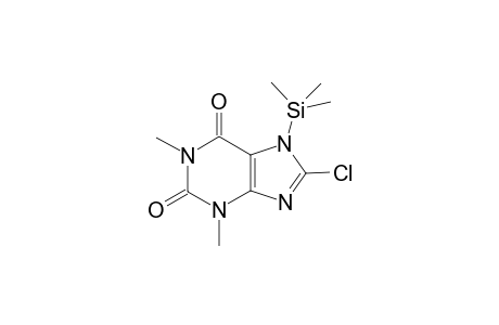 8-Chlorotheophylline TMS