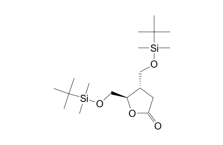 (4R,5S)-4,5-BIS-(TERT.-BUTYLDIMETHYLSILOXYMETHYL)-TETRAHYDROFURAN-2-ONE