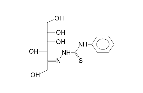 FRUCTOSE, 4-PHENYLTHIOSEMICARBAZONE (ANTI OPEN FORM)