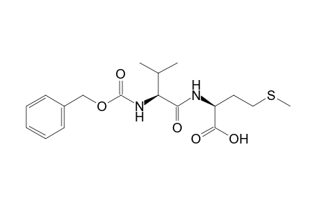 L-N-(N-carboxy-L-valyl)methionine, N-benzyl ester