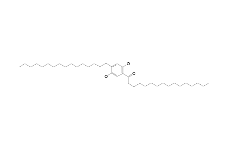 1-Hexadecanone, 1-(4-hexadecyl-2,5-dihydroxyphenyl)-