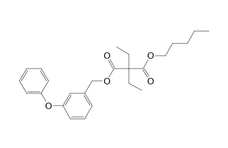 Diethylmalonic acid, pentyl 3-phenoxybenzyl ester