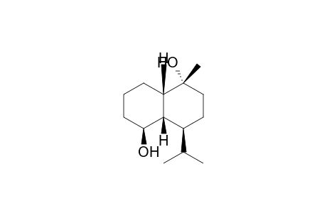 1,5-Naphthalenediol, decahydro-1-methyl-4-(1-methylethyl)-, (1.alpha.,4.beta.,4a.beta.,5.beta.,8a.beta.)-(.+-.)-