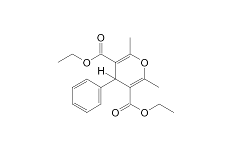 2,6-dimethyl-4-phenyl-4H-pyran-3,5-dicarboxylic acid, diethyl ester