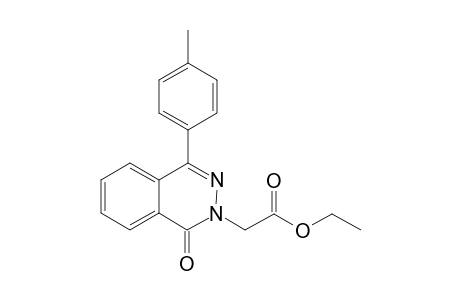 ethyl (4-(4-methylphenyl)-1-oxo-2(1H)-phthalazinyl)acetate