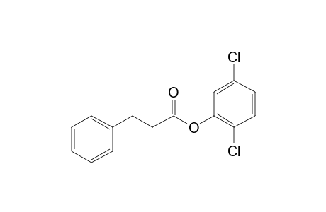 3-Phenylpropionic acid, 2,5-dichlorophenyl ester