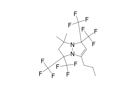 6,6-DIMETHYL-2-PROPYL-4,4,8,8-TETRAKIS-(TRIFLUOROMETHYL)-1,5-DIAZABICYCLO-[3.3.0]-OCT-2-ENE