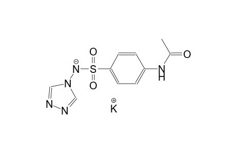 potassium ((4-acetamidophenyl)sulfonyl)(4H-1,2,4-triazol-4-yl)amide