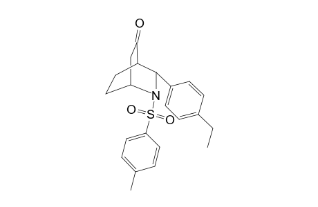 exo-3-(4-Ethylphenyl)-2-(4-tolylsulfonyl)-2-azabicyclo[2.2.2]octan-5-one