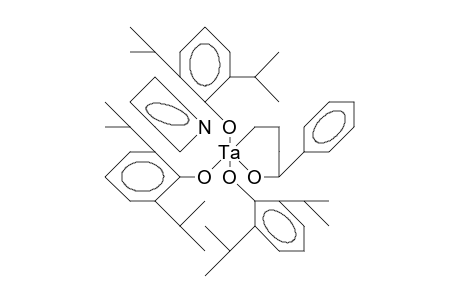 1,1,1-Tris(2,6-diisopropyl-phenoxy)-3-phenyl-2-oxa-1-titana-cyclohexane pyridine complex