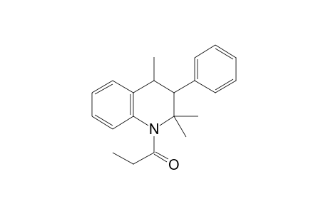 Propan-1-one, 1-(1,2,3,4-tetrahydro-2,2,4-trimethyl-3-phenylquinolin-1-yl)-