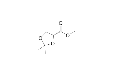 Methylester-(2R-3-o-isopropylidene)-glyceric-acid