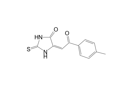 5-(2-Oxo-2-p-tolyl-ethylidene)-2-thioxo-imidazolidin-4-one
