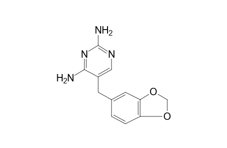 5-(1,3-Benzodioxol-5-ylmethyl)-2,4-pyrimidinediamine