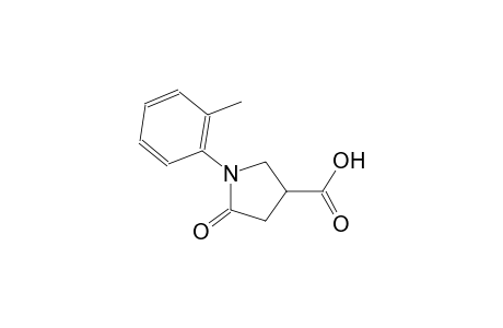 5-oxo-1-o-tolyl-3-pyrrolidinecarboxylic acid