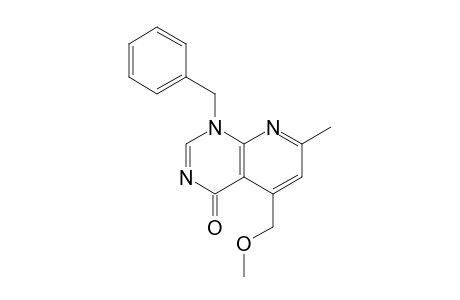 1-Benzyl-5-(methoxymethyl)-7-methylpyrido[2,3-d]pyrimidin-4(1H)-one