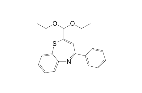 2-Diethoxymethyl-4-phenylbenzo[b][1,4]thiazepine