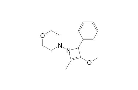 N-Morpholino-2-phenyl-3-methoxy-4-methyl-azacyclobut-3-ene