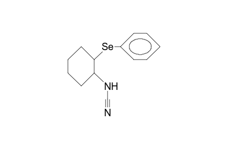 trans-(2-Phenylseleno-cyclohexyl)-cyanamide