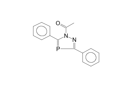 1-ACETYL-3,5-DIPHENYL-1,2,4-DIAZAPHOSPHOLE