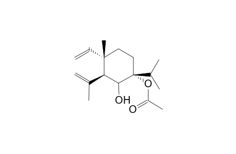 Elema-1,3-dien-8-ol<7-acetoxy->