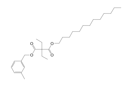 Diethylmalonic acid, 3-methylbenzyl tridecyl ester