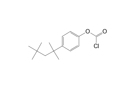 p-(1,1,3,3-tetramethylbutyl)phenol, chloroformate