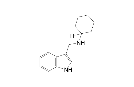 3-[(cyclohexylamino)methyl]indole