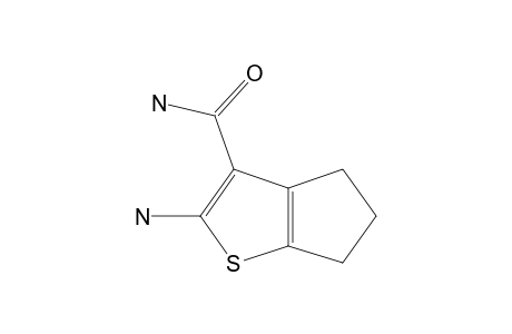 2-amino-5,6-dihydro-4H-cyclopenta[b]thiophene-3-carboxamide