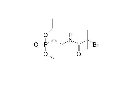 Bromo methylpropanamide phosphonic ester et