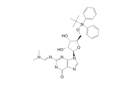 5'-O-(tert-BUTYL-DIPHENYLSILYL)-2-N-DIMETHYL-AMINO-METHYLENE-GUANOSINE