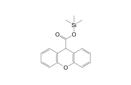 Xanthene-9-carboxylic acid trimethylsilylester