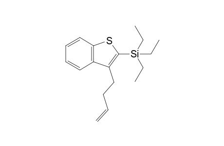 3-(3-Butenyl)-2-triethylsilylbenzo[b]thiophene