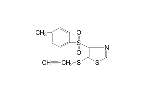 5-[(2-propynyl)thio]-4-(p-tolylsulfonyl)thiazole